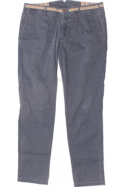 Pánské Chino Kalhoty Modré Meyer-hosen Second Hand Vel. 30