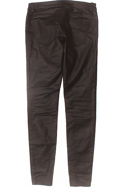 Noisy May Dámské viskózové skinny džíny černé voskované strečové úzké Velikost WS/L32 | Noisy May | obrázek 2