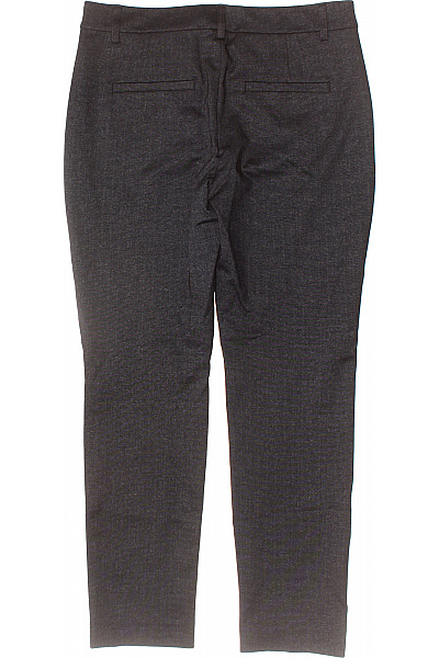 Pánské oblekové kalhoty tmavě šedé rovné elegantní business Vel. S | Unimoda | obrázek 2