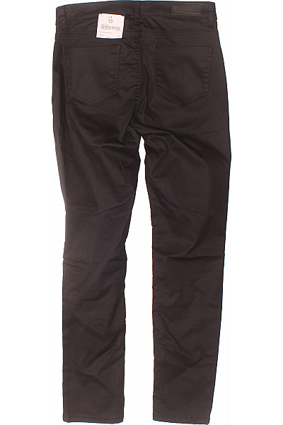 MORE & MORE Dámské rovné kalhoty tmavě hnědé s kapsami ležérní Velikost 36 | MORE & MORE | obrázek 3