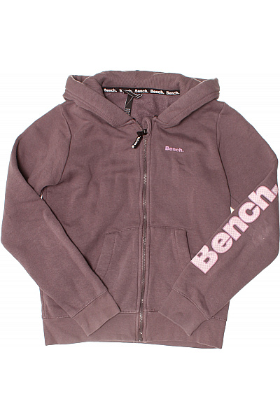 BENCH. Dívčí Mikina Fialová Second Hand