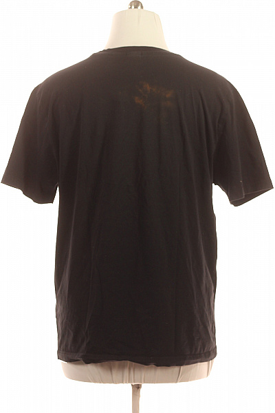 Hugo Boss Pánské tričko černé basic s krátkým rukávem a nápisem Vel. xxl | Hugo Boss | obrázek 2