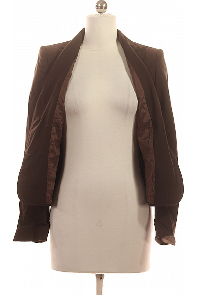 Dámské Sako Vlněné Hnědé RENÉ LEZARD Vel. 34 | RENÉ LEZARD | obrázek 4