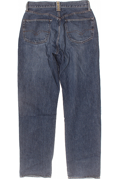 REPLAY Dámské Bavlněné Džíny Modré Rovné Vintage S Kapsami Velikost EU 33 | REPLAY | obrázek 2