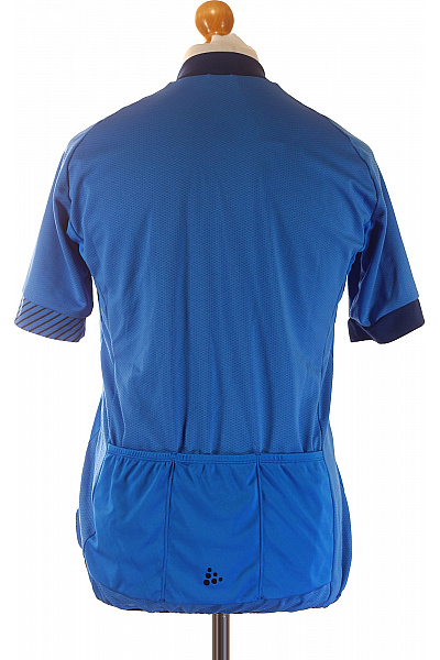 CRAFT Pánská polyesterová modrá sportovní funkční lehká mikina na zip Velikost L | CRAFT | obrázek 2