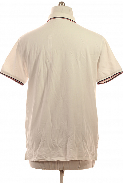 U.S.POLO ASSN. Polo tričko bílé s krátkým rukávem a zdobeným límečkem Velikost xxl | U.S.POLO ASSN. | obrázek 2