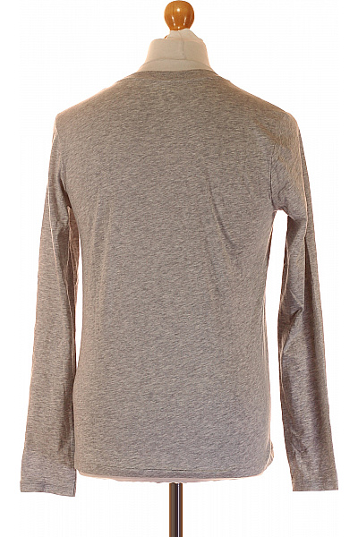 Ralph Lauren Bavlněné Šedé Tričko Dlouhý Rukáv Basic S Výšivkou Velikost M | Ralph Lauren | obrázek 2