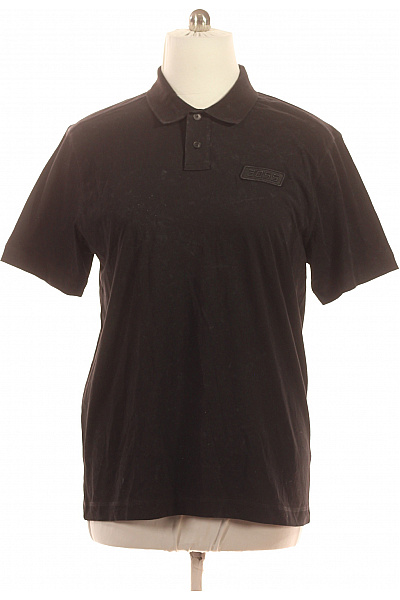 Hugo Boss Pánské černé Polo Tričko S Krátkým Rukávem Basic Vel. XL