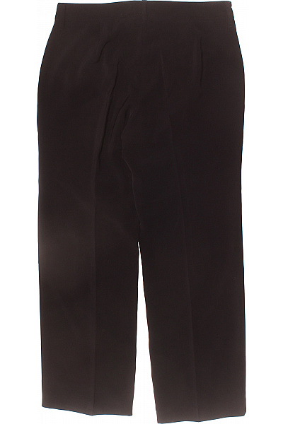 BRAX Dámské polyesterové černé oblekové volné rovné elegantní kalhoty Velikost EU 42 | BRAX | obrázek 3