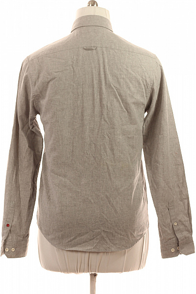 Carl Gross Pánská bavlněná košile dlouhý rukáv šedá ležérní regular fit Vel. L | Carl Gross | obrázek 2