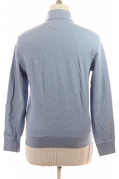 Ralph Lauren pánská mikina modrá s dlouhým rukávem a výšivkou Velikost m | Ralph Lauren | obrázek 3