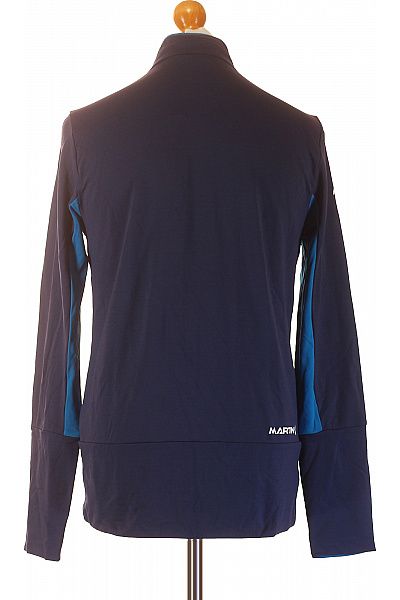 MARTINI Pánská polyamidová outdoorová mikina modrá sportovní funkční na zip Velikost m | MARTINI | obrázek 3