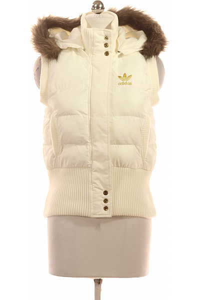 Teplá Dámská Vesta Bílá ADIDAS Vel. 36 | ADIDAS | obrázek 2