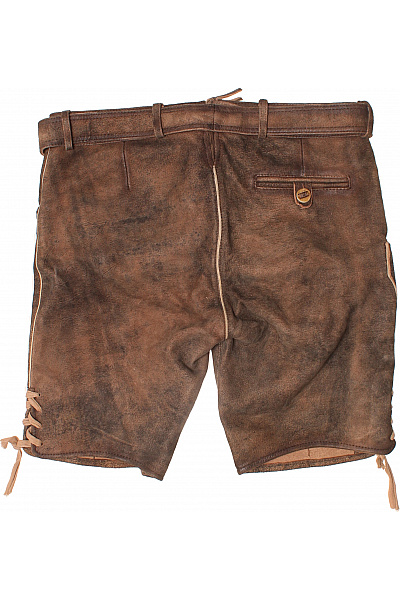 Spieth&Wensky Pánské Kraťasy s Kapsami Kožené Hnědé Vel. 30 | Spieth&Wensky | obrázek 2