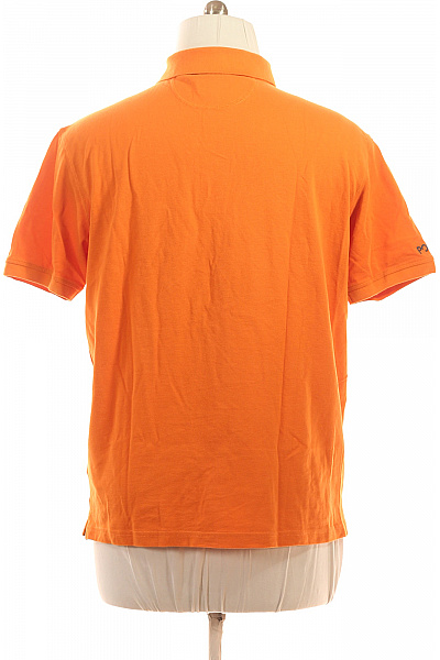 La Martina Pánské oranžové polo tričko s krátkým rukávem a výšivkou Vel. xxl | La Martina | obrázek 2