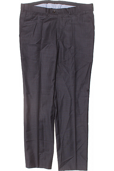 Eduard Dressler Pánský společenský oblek tmavě šedý jemný vzor vlněný dvouřadý Vel. 52 | Eduard Dressler | obrázek 4