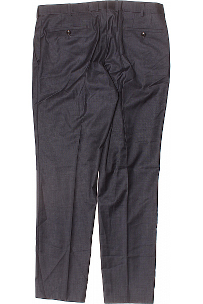 Eduard Dressler Pánský společenský oblek tmavě šedý jemný vzor vlněný dvouřadý Vel. 52 | Eduard Dressler | obrázek 5