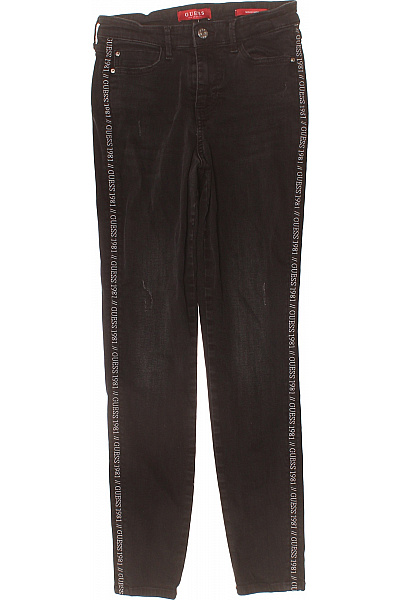 Guess Dámské Skinny Džíny S Potiskem Vel. XXS