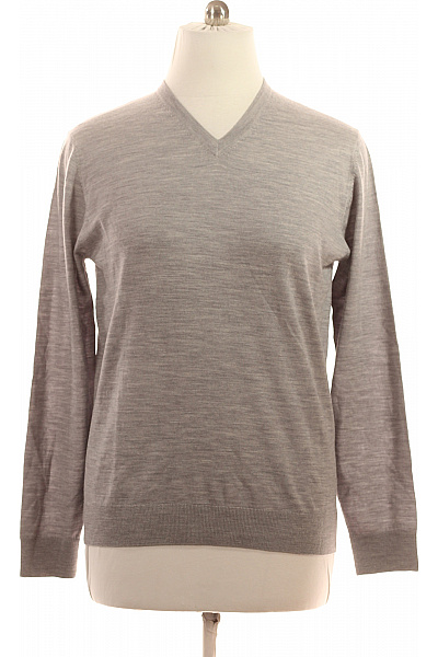 Seidensticker Pánský Merino pulovr světle šedý tenký V-výstřih basic Vel. xl | Seidensticker | obrázek 2