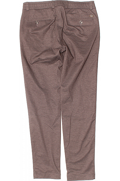 bugatti Pánské hnědé chino kalhoty s pružným pasem a šňůrkou Velikost 42 | bugatti | obrázek 2