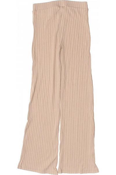 Calvin Klein dámské žebrované volnočasové kalhoty béžové Velikost m | Calvin Klein | obrázek 3