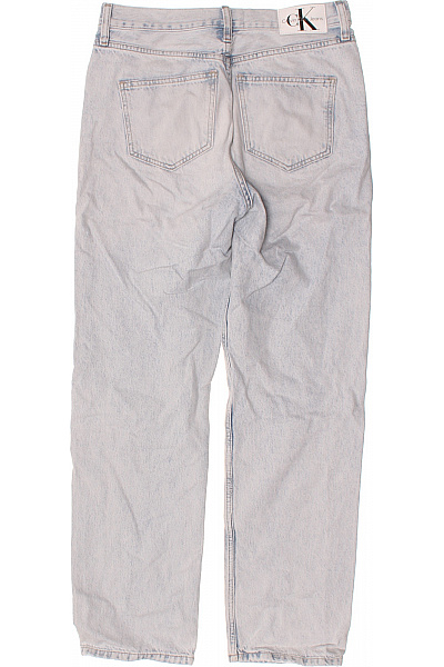 Calvin Klein Pánské rovné džíny světle modré vintage seprané volné Velikost XL | Calvin Klein | obrázek 2