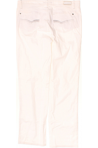 CAMBIO Dámské bavlněné džíny rovné s kapsami bílé Velikost L | CAMBIO | obrázek 2