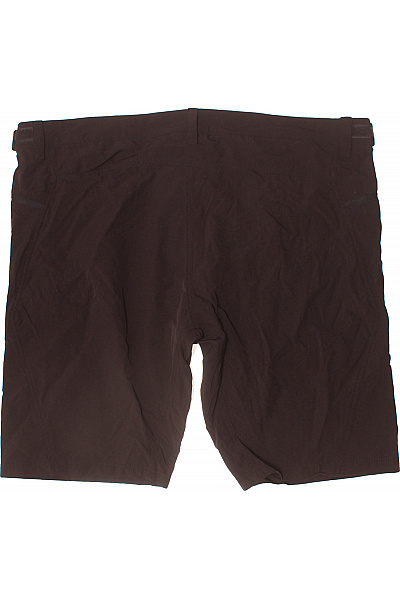 Pánské tmavě hnědé outdoorové kraťasy se zipy Vel. xxl | Unimoda | obrázek 2