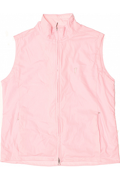 GOLFINO Dámská růžová polyesterová krátká sportovní funkční vesta bez rukávů Velikost 44 | GOLFINO | obrázek 2