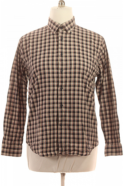 LAWRENCE GREY Pánská dlouhý rukáv kostkovaná košile ležérní regular fit Vel. 43/44 | LAWRENCE GREY | obrázek 2