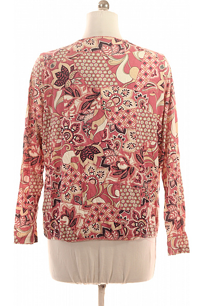 OLSEN Dámská halenka s krátkým rukávem a potiskem růžová Velikost XXL | OLSEN | obrázek 3