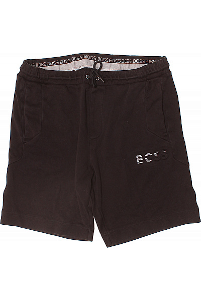Pánské Teplákové Kraťasy Černé Hugo Boss Vel. L