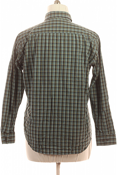 LAWRENCE GREY Pánská dlouhá košile kostkovaná ležérní regular fit Velikost 43/44 | LAWRENCE GREY | obrázek 3