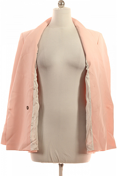 JOSEPH Růžové dvouřadé sako elegantní business volnočasové moderní volný střih Velikost 40 | JOSEPH | obrázek 4