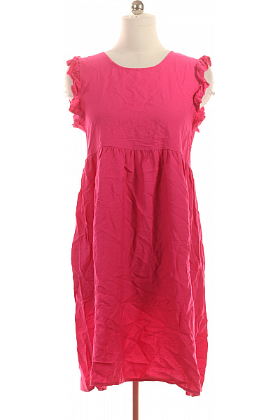 LAWRENCE GREY Dámské Růžové Letní šaty Volnočasové Tričkové Vel. 42