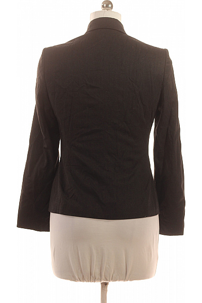 Next Dámský tmavý vypasovaný blejzr elegantní jednořadé s klopy na běžné nošení Vel. 10 | Next | obrázek 3