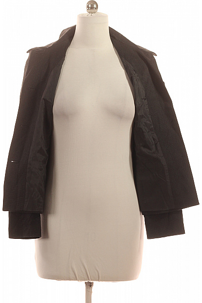 Next Dámský tmavý vypasovaný blejzr elegantní jednořadé s klopy na běžné nošení Vel. 10 | Next | obrázek 4