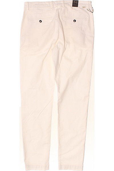 LIU JO Bavlněné rovné kalhoty s kapsami na knoflíky klasické Vel. 34 | LIU JO | obrázek 2