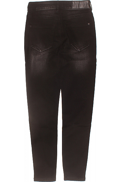 DESIGUAL Dámské džíny skinny s kamínky a vysokým pasem Vel. 24 | DESIGUAL | obrázek 2