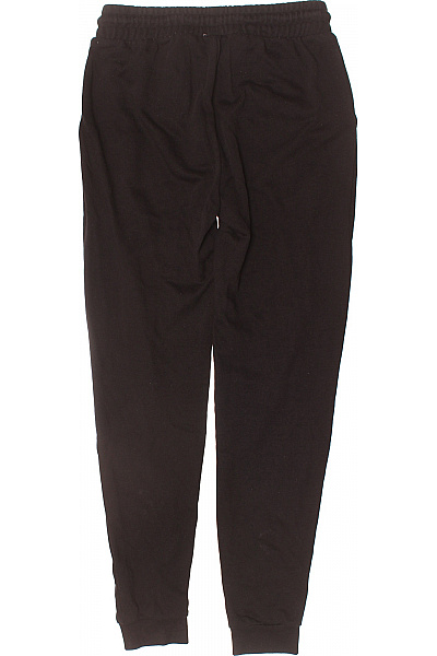 Dámské černé tepláky s potiskem sportovní volnočasové pohodlné s kapsami Velikost XS | Unimoda | obrázek 2