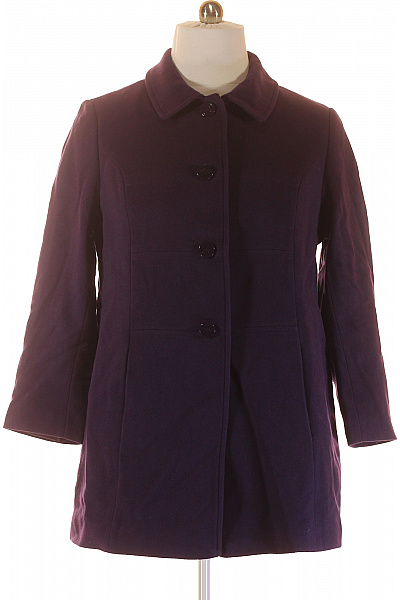 Charles Tyrwhitt Dámský Kabát Fialový Second Hand Vel. L