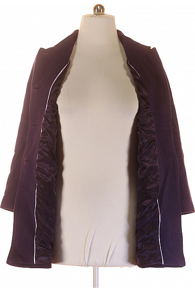 Charles Tyrwhitt Dámský Kabát Fialový Second hand Vel. L | Charles Tyrwhitt | obrázek 3