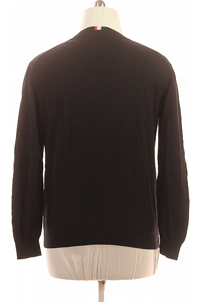 U.S.POLO ASSN. Pánský černý pulovr do véčka basic dlouhý rukáv Vel. XL | U.S.POLO ASSN. | obrázek 2