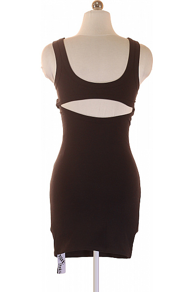 organic basics Dámské bavlněné tílkové šaty letní jednoduché černé Vel. XS | organic basics | obrázek 3