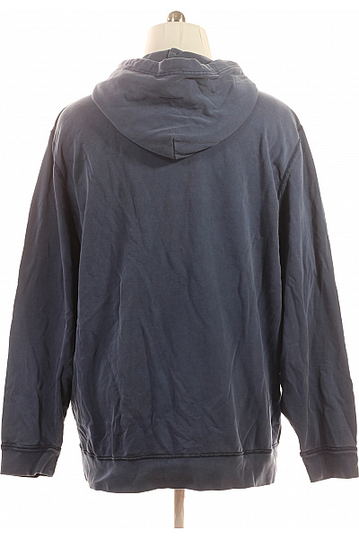 Ralph Lauren Pánská modrá mikina s kapucí přes hlavu klokaní kapsou jednobarevná Vel. XXL | Ralph Lauren | obrázek 3