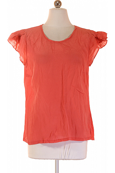 HALLHUBER Dámská oranžová halenka s krátkým rukávem volná Velikost S | HALLHUBER | obrázek 2