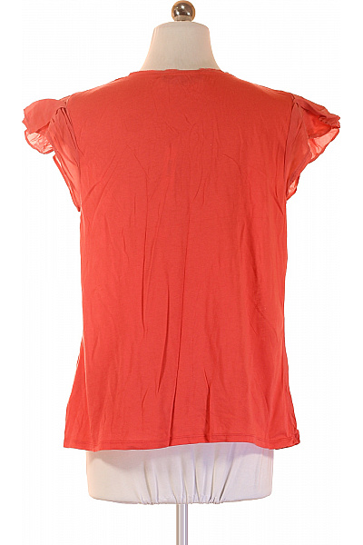 HALLHUBER Dámská oranžová halenka s krátkým rukávem volná Velikost S | HALLHUBER | obrázek 3