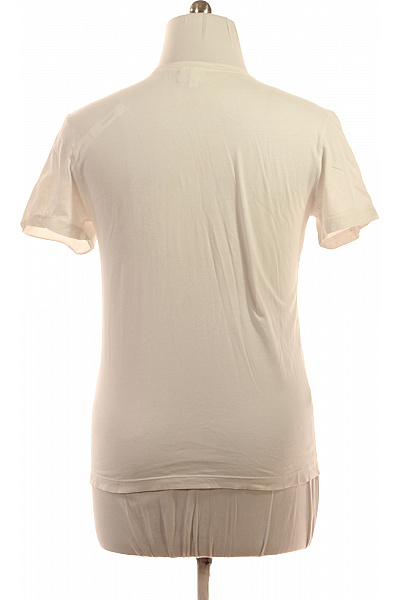 LACOSTE Bílé tričko s krátkým rukávem a kulatým výstřihem basic Vel. US m | LACOSTE | obrázek 2