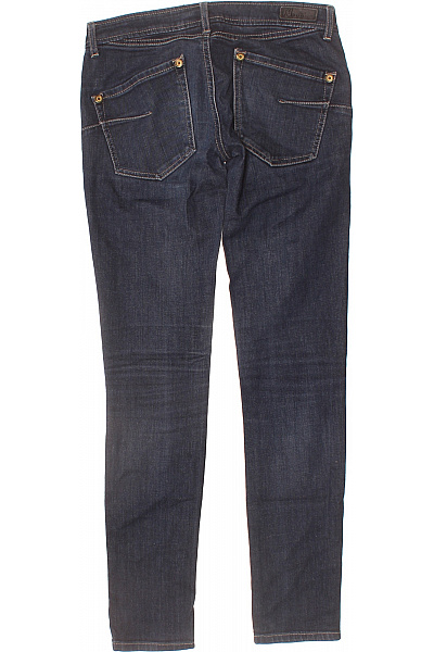 Guess Dámské tmavě modré skinny džíny s kapsami Velikost EU 34 | Guess | obrázek 2