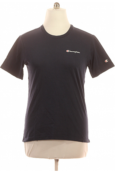 champion Pánské tričko s krátkým rukávem a výšivkou modré Velikost M/L | champion | obrázek 2